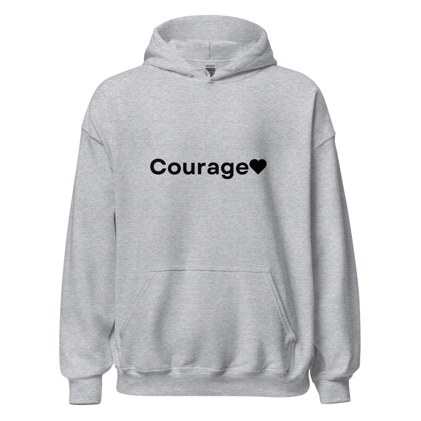 Courage Hoodie - Happierr