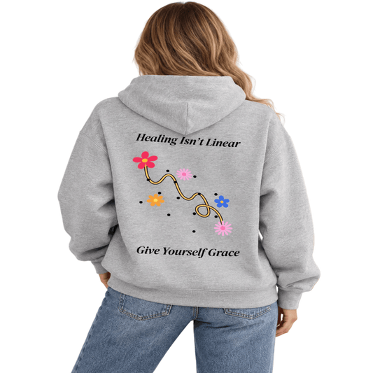 Grace Hoodie – Mental Health Healing Hoodie - Happierr