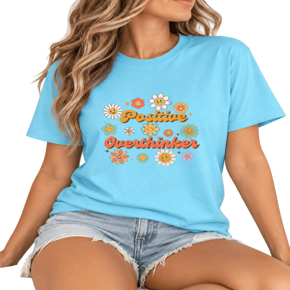 Positive Overthinker Tee - Happierr