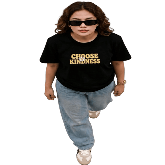 Choose Kindness Tee – Retro Kindness Graphic Tee - Happierr