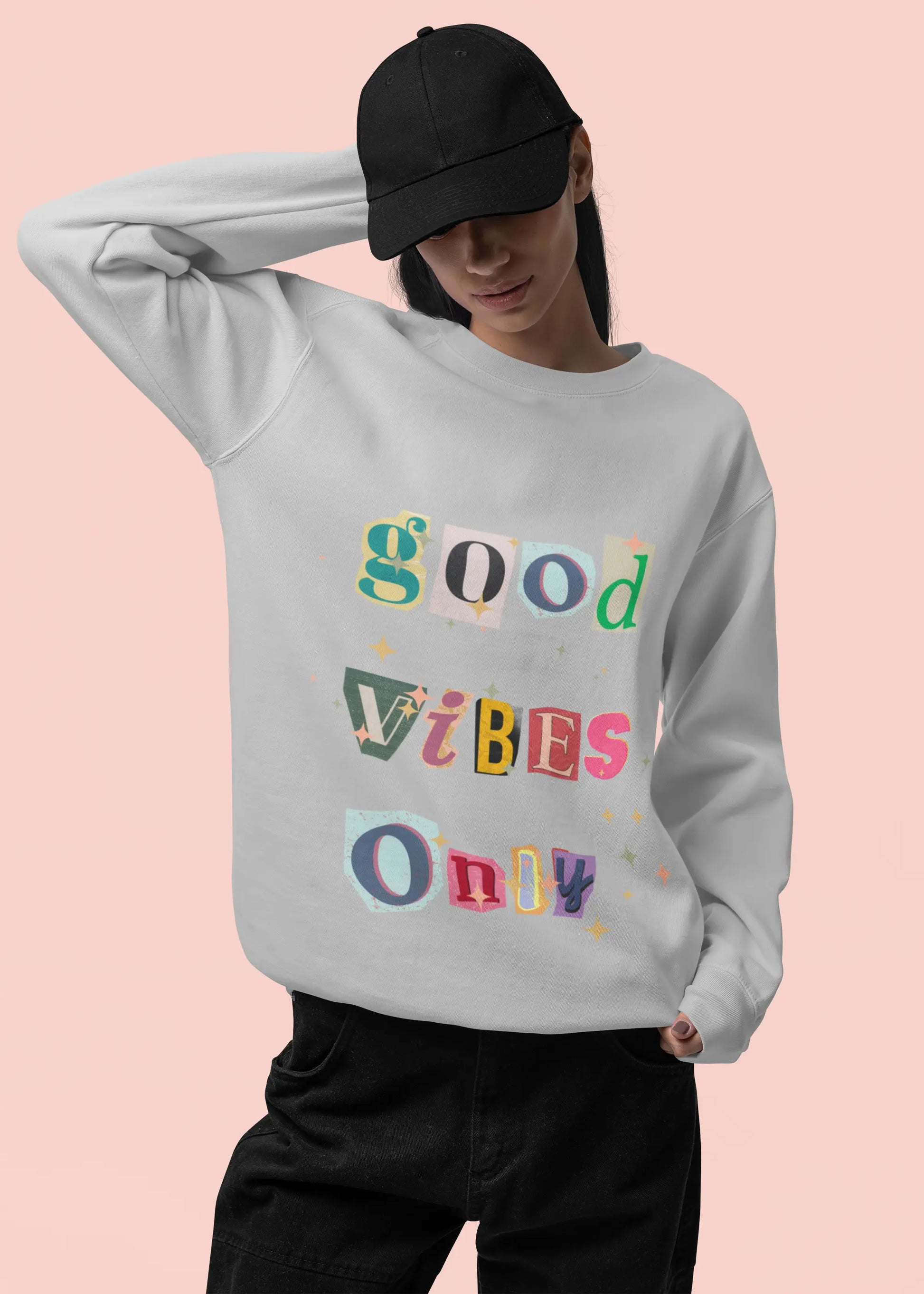 Good Vibes Sweatshirt Elevate Essentials
