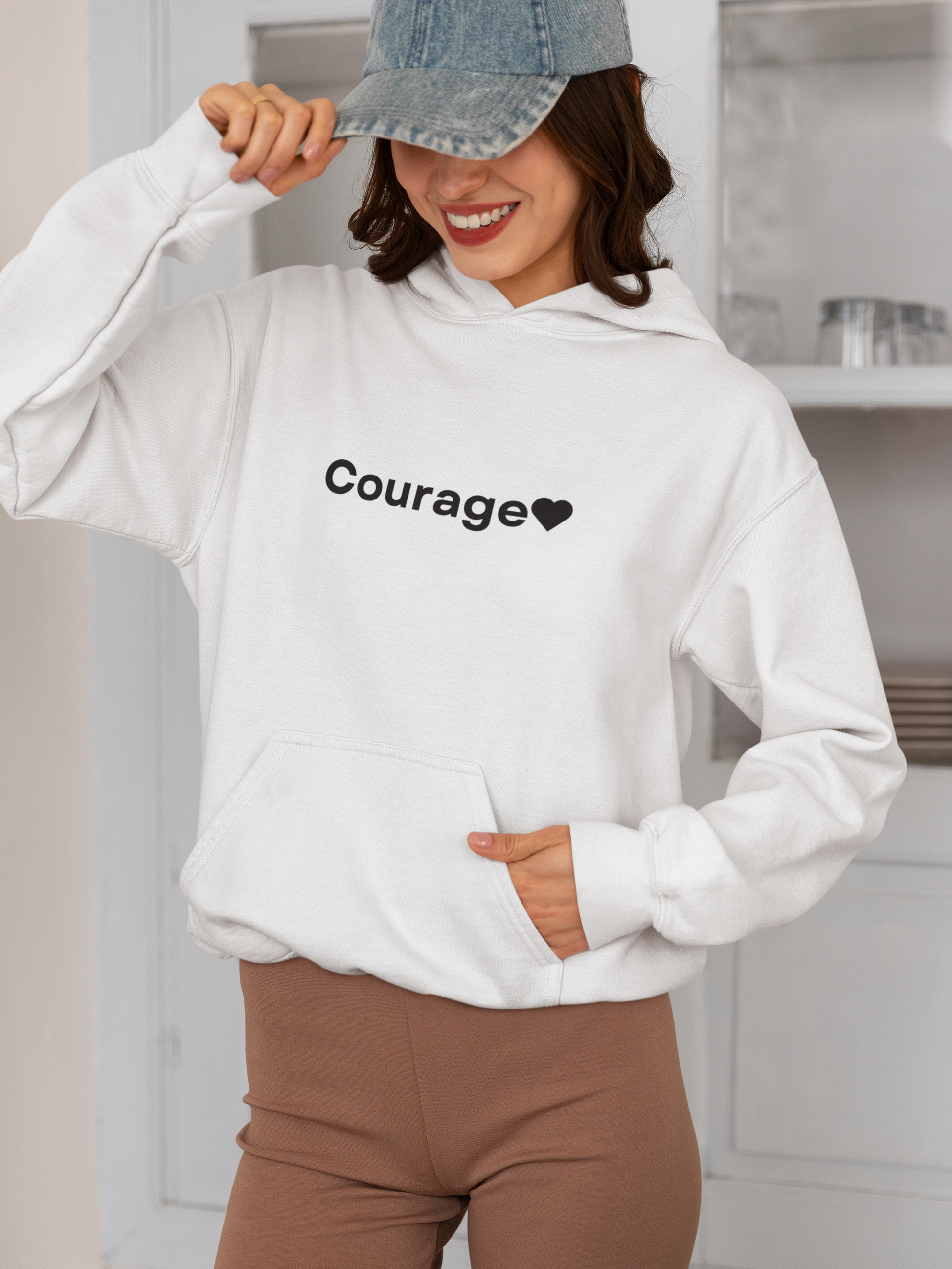 Courage Hoodie Happierr
