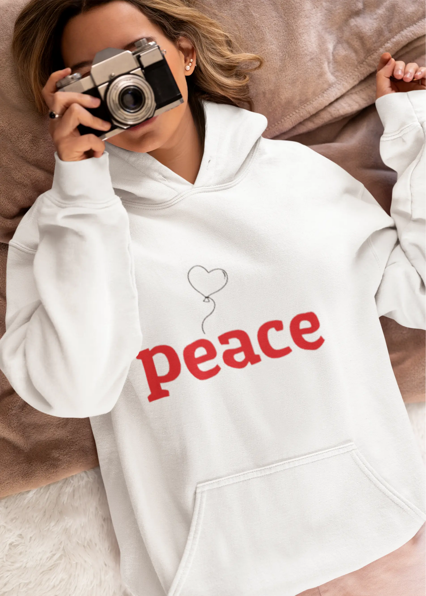 Love Peace Hoodie Elevate Essentials