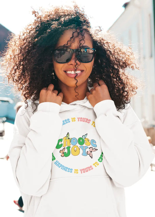 Choose Joy Hoodie Elevate Essentials