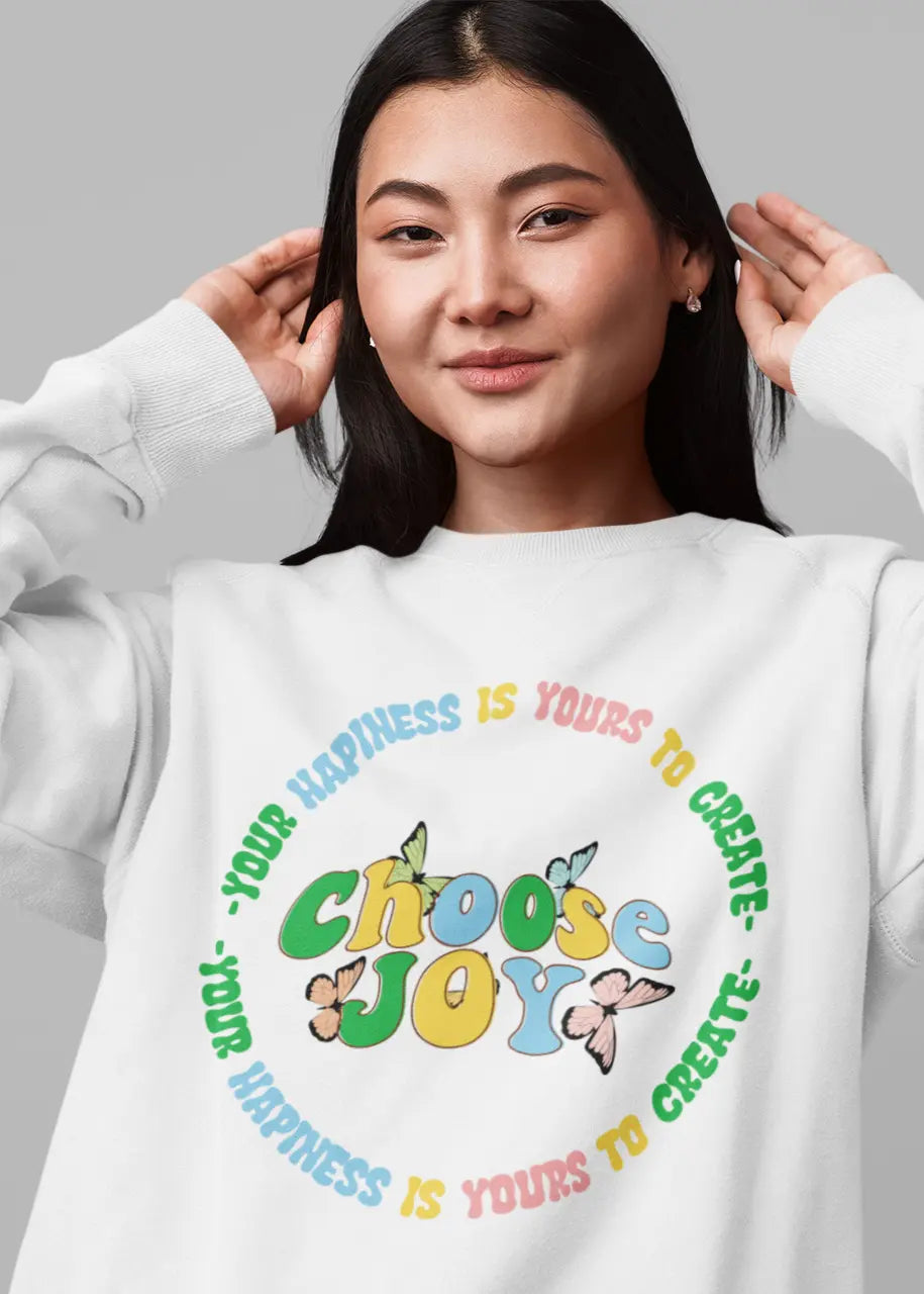 Choose Joy Sweatshirt Elevate Essentials