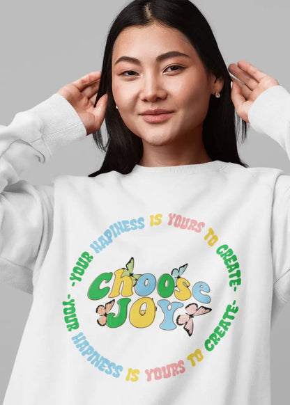 Choose Joy Sweatshirt Elevate Essentials